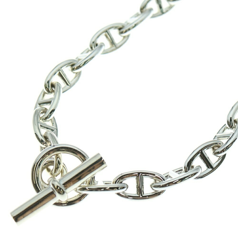 HERMES(エルメス) Chaine d'Ancre GM シェーヌダンクル GM チェーン ネックレス 29コマ シルバー【新古..