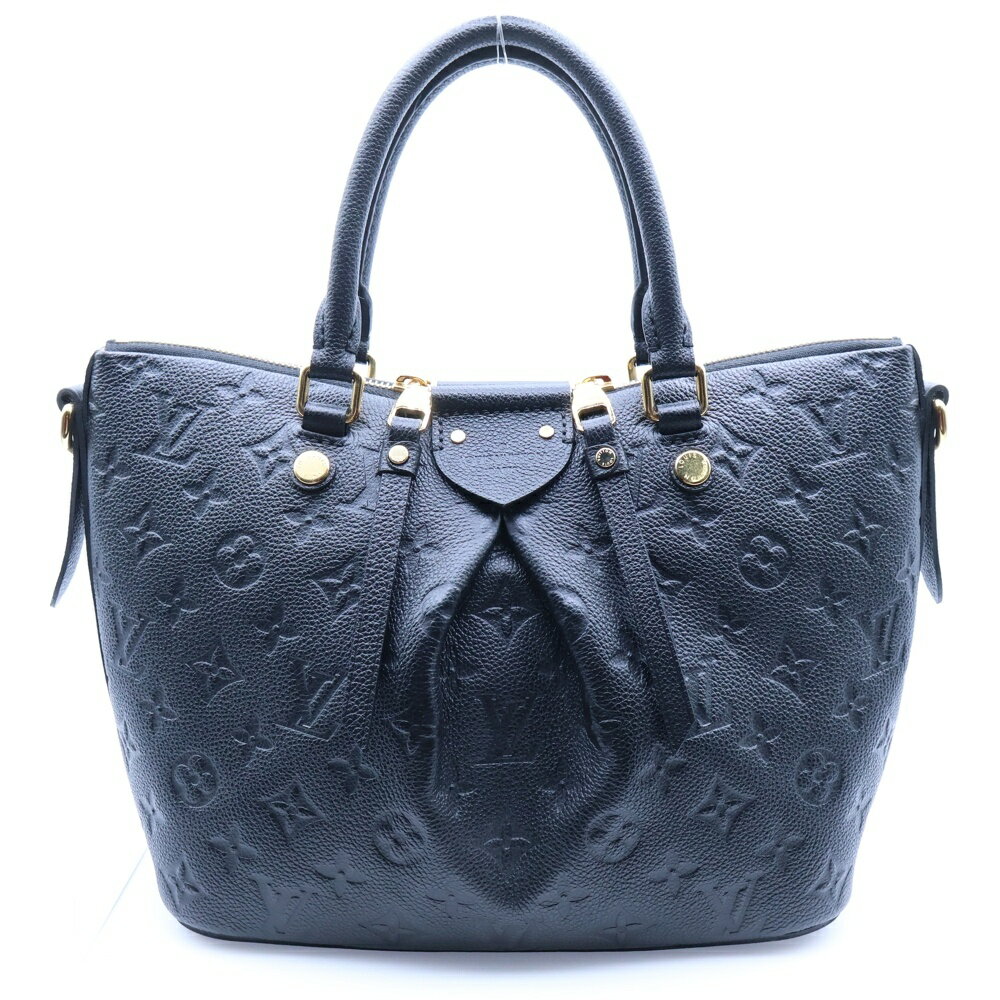 LOUIS VUITTON(ルイヴィトン) マザリーヌPM モノグラムアンプラント ノワール エンボスレザー 2WAY ハンド ショルダーバッグ ゴールド金具 ブラック M50639【中古】【程度A】【カラーブラック】【取扱店舗BRING：RED新宿東口店】