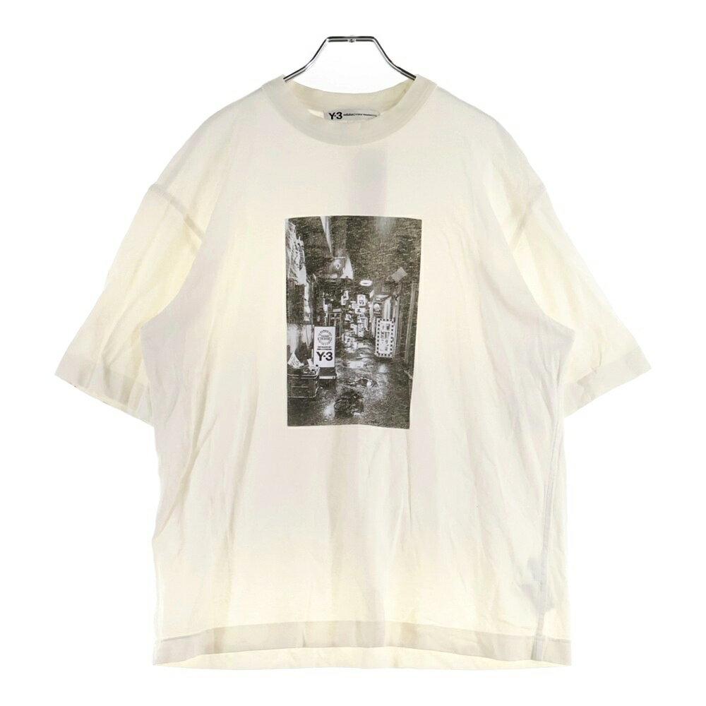 Y-3(ワイスリー) サイズ:S 20SS ALLEWAY GRAPHIC SS TEE アレイウェイグラフィック 半袖Tシャツ カット..