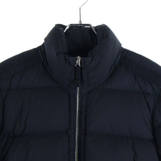 STONE ISLAND(ストーンアイランド) サイズ:S ロゴワッペン ナイロンストレッチスタンドカラーダウンジャケット ブラック 791544028【中古】【程度B】【カラーブラック】【取扱店舗BRING京都河原町店】