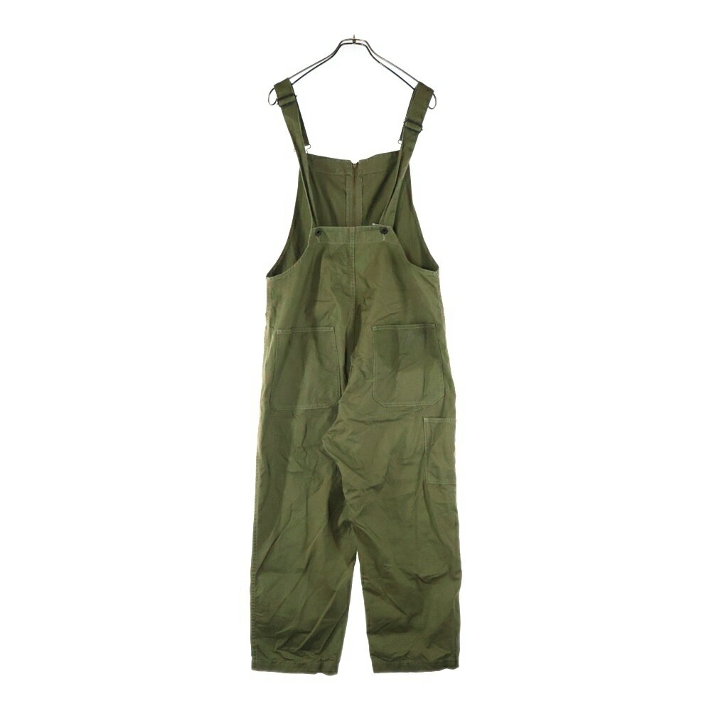 JOHNBULL(ジョンブル) サイズ:S 日本製 コットン オーバーオール カーキ 211-0426【中古】【程度B】【カラーグリーン】【オンライン限定商品】