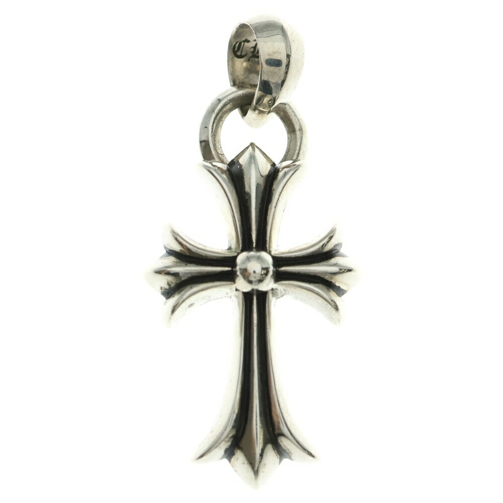 CHROME HEARTS(クロムハーツ) CH CRS SML W/BALE Wベイル スモールCHクロス ペンダントトップ シルバー BCA218【新古品/中古】【程度S】【カラーシルバー】【取扱店舗OneStyle名古屋パルコ店】