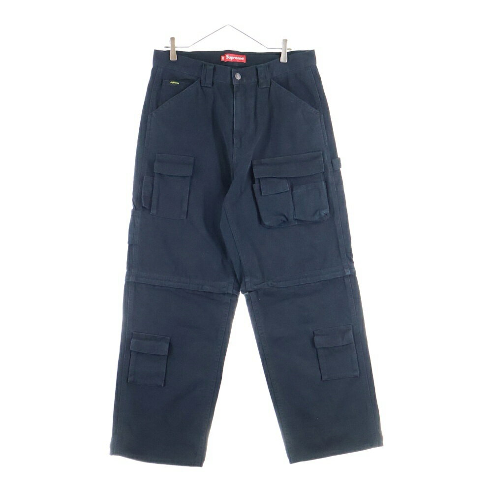 SUPREME(シュプリーム) サイズ:32 25AW Zip-Off Utility Pant ジップオフ ユーティリティー カーゴパンツ ブラック【新古品/中古】【程度S】【カラーブラック】【取扱店舗原宿】