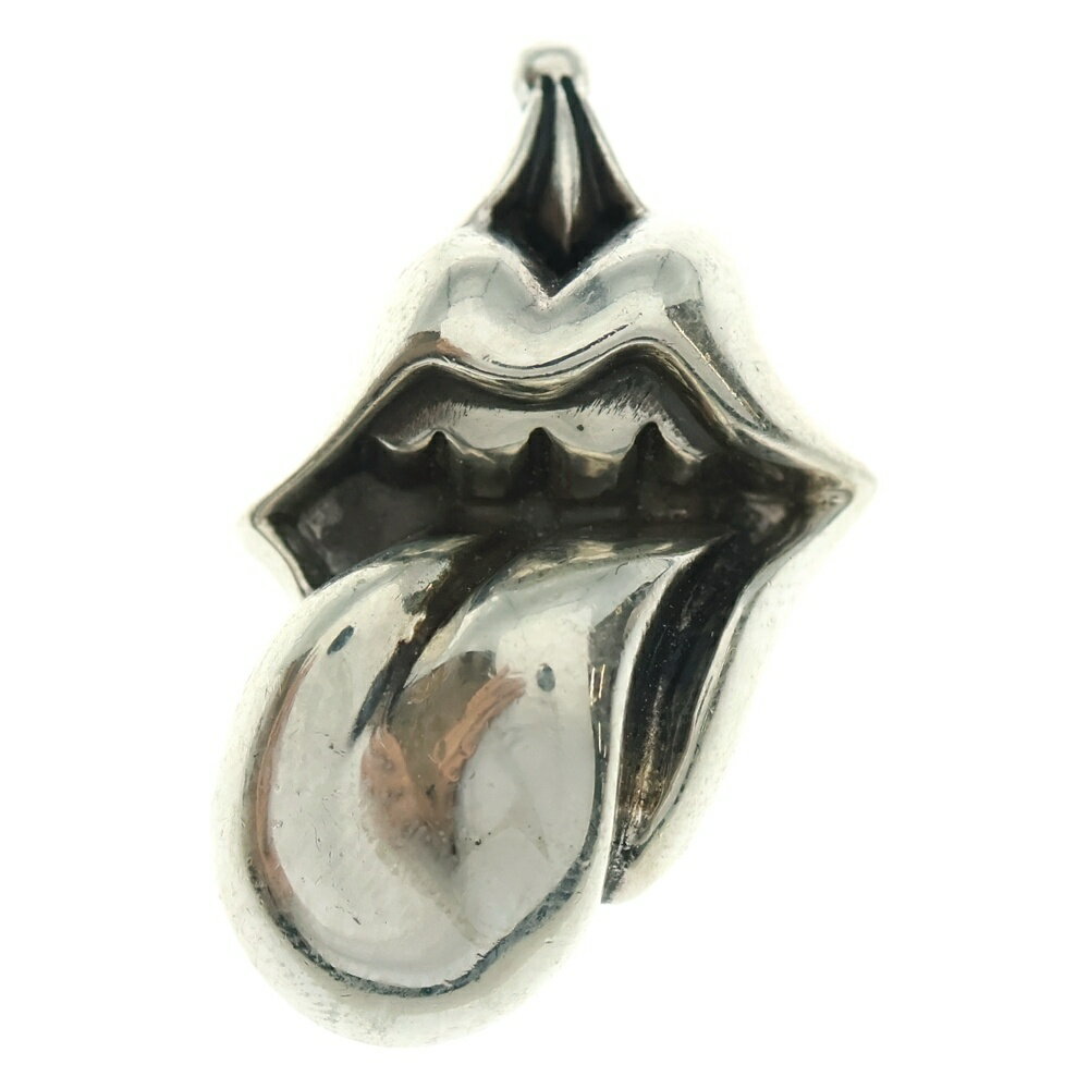 CHROME HEARTS(クロムハーツ) LIPS TONGUE CHARM リップアンドタンチャーム シルバーネックレストップ..
