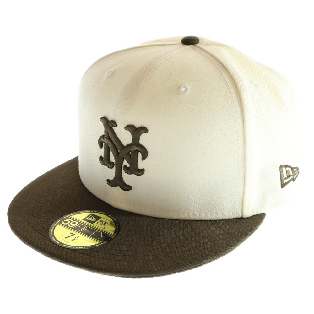 NEW ERA(ニューエラ) サイズ:7 3/4 59FIFTY MLB Doughnut ドーナツ クーパーズタウン ロゴ刺繍 ベースボールキャップ 帽子 ブ...