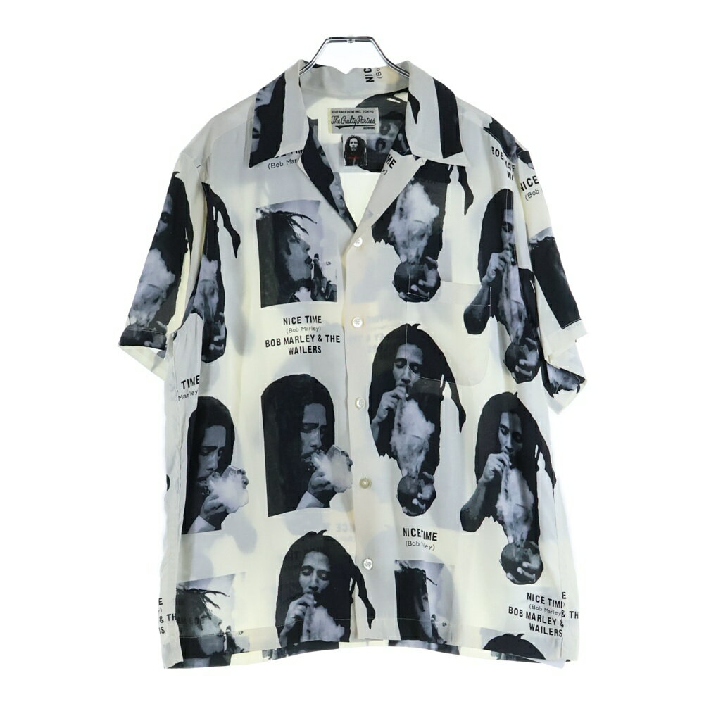 WACKO MARIA(ワコマリア) サイズ:M 20SS BOB MARLEY S/S HAWAIIAN SHIRT ボブマーリー フォトプリント ..