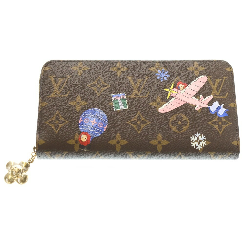 LOUIS VUITTON(ルイヴィトン) ヴィヴィエンヌ ウィンター トラベル ジッピーウォレット モノグラム PVC..