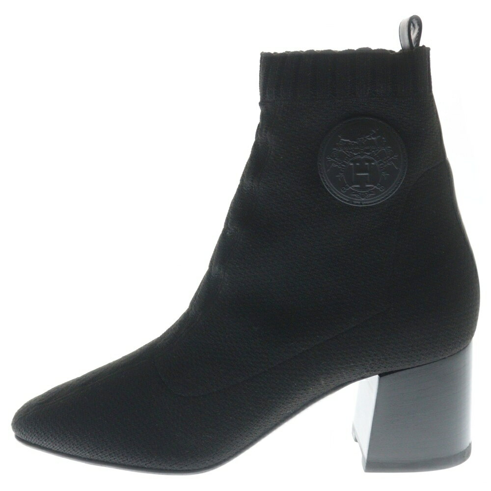 HERMES(エルメス) サイズ:38 ショートブーツ ヴォルヴェール ブラック #38 レディース【新古品/中古】..