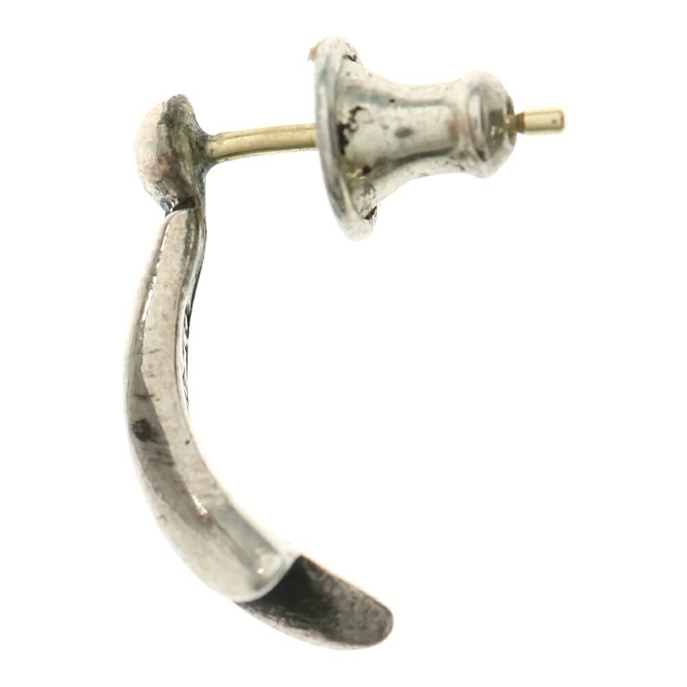 CHROME HEARTS(クロムハーツ) STUD CRSSTAL クロステイルスタッド ピアス シルバー BCA111【中古】【程..