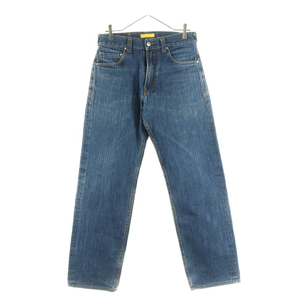 SANTASTIC!(サンタスティック) サイズ:M バック刺繍 ストレートデニムパンツ インディゴ E29014【中古】【程度B】【カラーブルー】【オンライン限定商品】