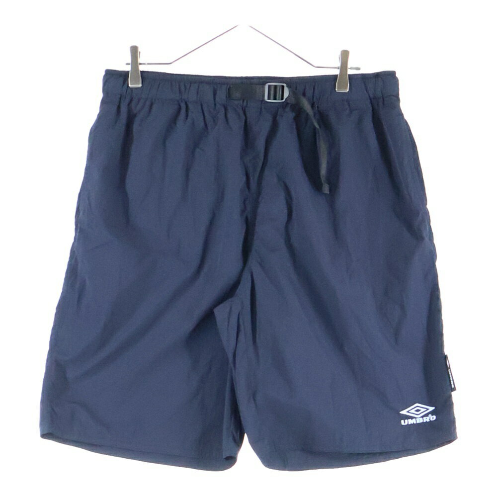 FREAK'S STORE(フリークスストア) サイズ:M ×UMBLO One Point Logo Nylon Shorts アンブロ ナイロンショーツ ハーフパンツ ネイビー 1044394400001【中古】【程度A】【カラーネイビー】【オンライン限定商品】