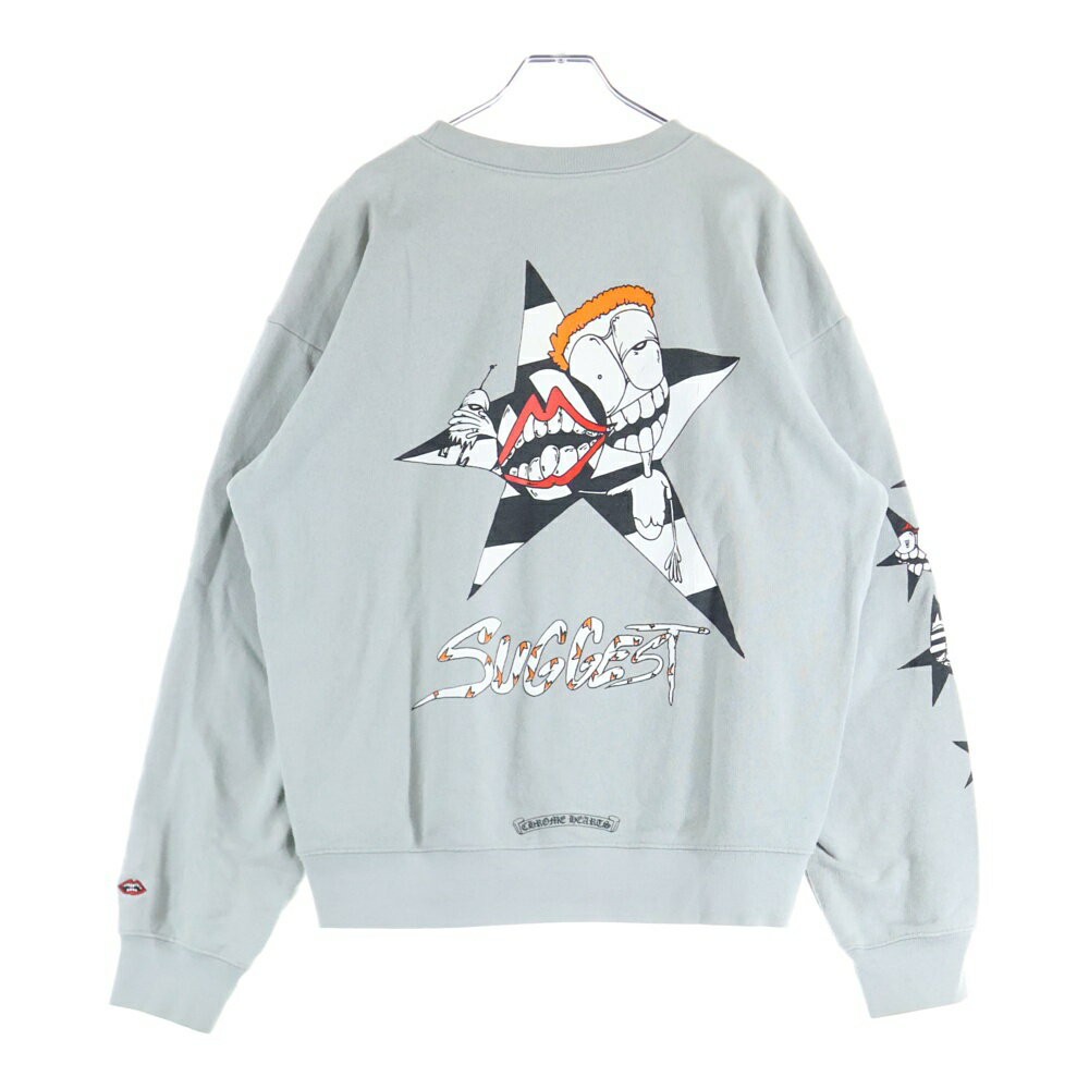 CHROME HEARTS(クロムハーツ) サイズ:L 20SS ×MATTY BOY PPO SUGGEST SPACE GRY SWTSHRT マッティボー..