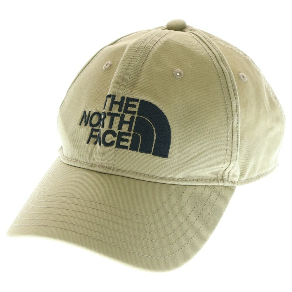 THE NORTH FACE(ザノースフェイス) キャップ ロゴ刺繍 ベージュ NN01830【中古】【程度B】【カラーベージュ】【オンライン限定商品】