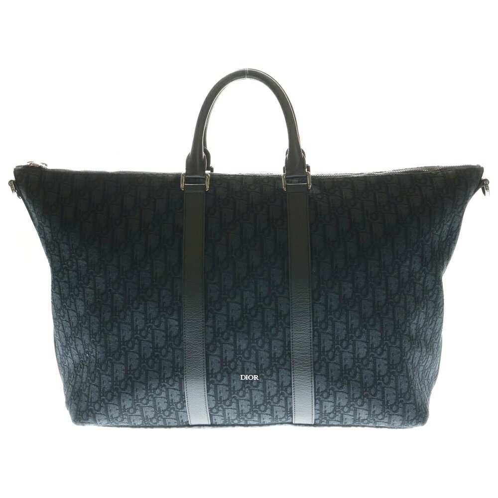 Christian Dior(クリスチャンディオール) WEEKENDER 40 ウィークエンダー オブリーク柄 キャンバス レ..