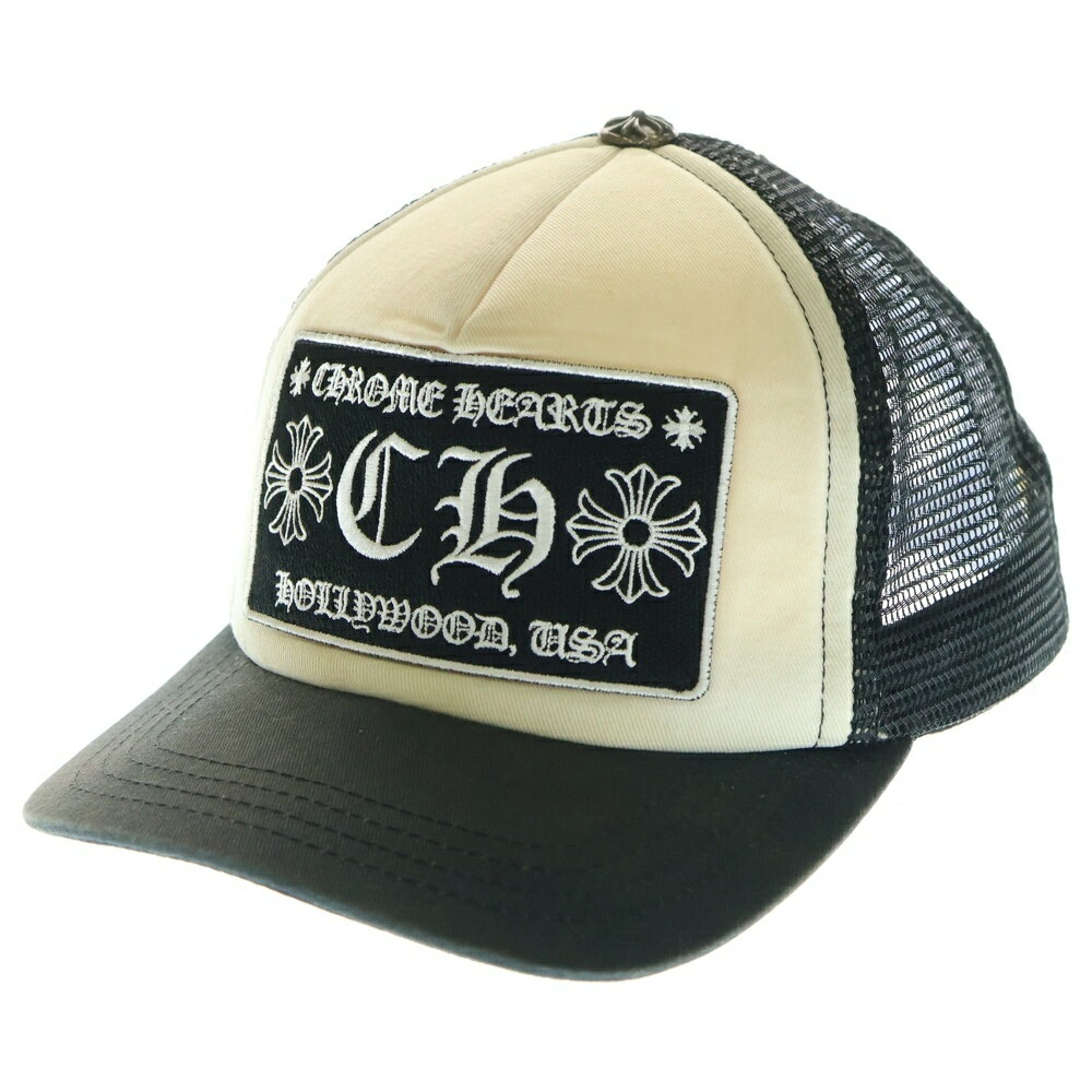 CHROME HEARTS(ϡ) TRUCKER CAP ȥå å ١ܡ륭å ˹ ֥å/ۥ磻ȡšۡBۡڥ...