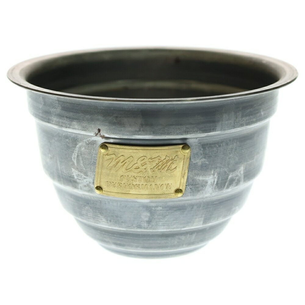 m&m(エムアンドエム) サイズ:S ×MASSES POT TYPE 4 - TERMIT STEEL / SMALL マシス ターミット 鉄鉢 ポット シルバー【中古】【程度A】【カラーシルバー】【オンライン限定商品】