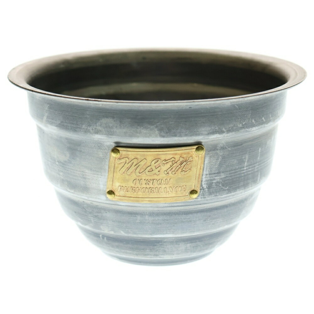 m&m(エムアンドエム) サイズ:S ×MASSES POT TYPE 4 - TERMIT STEEL / SMALL マシス ターミット 鉄鉢 ポット シルバー【中古】【程度A】【カラーシルバー】【オンライン限定商品】