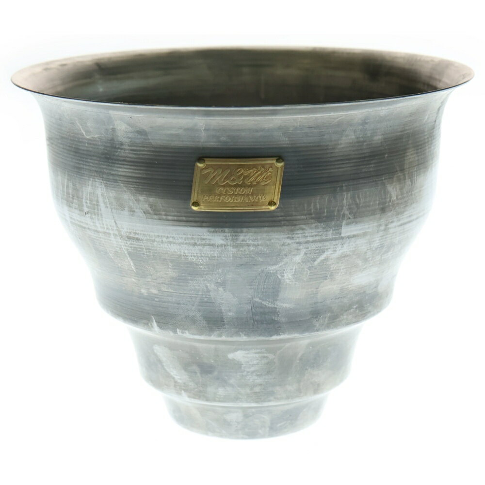 m&m(エムアンドエム) サイズ:M ×MASSES POT TYPE 5 - Conch STEEL / MEDIUM マシス コンク 鉄鉢 ポット シルバー【中古】【程度A】【カラーシルバー】【オンライン限定商品】