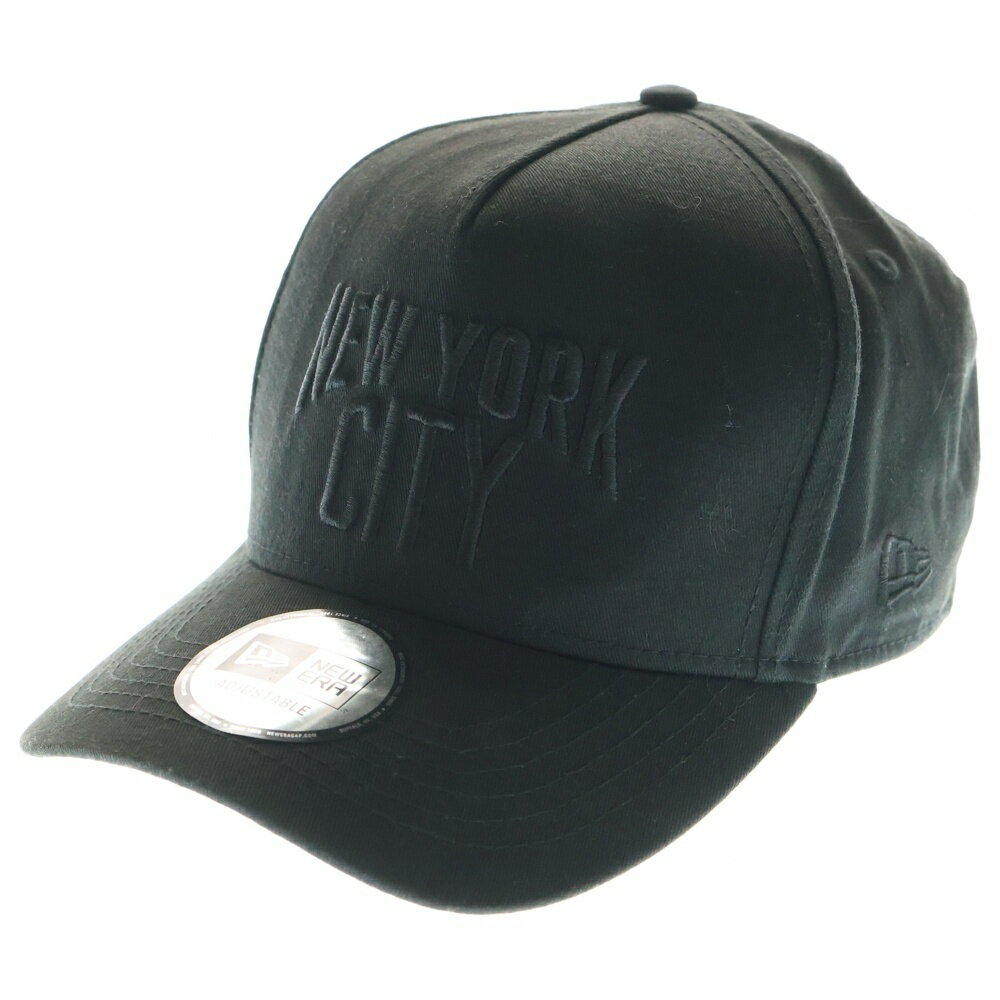NEW ERA(ニューエラ) SNAPBACK New York City スナップバック ニューヨークシティー 6パネル ベースボールキャップ 帽子 ブラック...