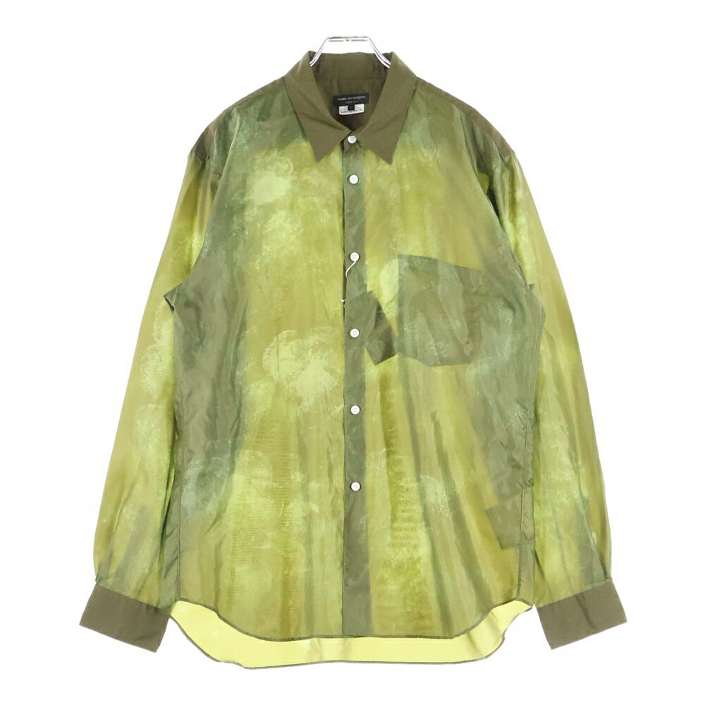 COMME des GARCONS HOMME PLUS(コムデギャルソンオムプリュス) サイズ:L 25AW GREEN ABSTRACT BUTTON-U..
