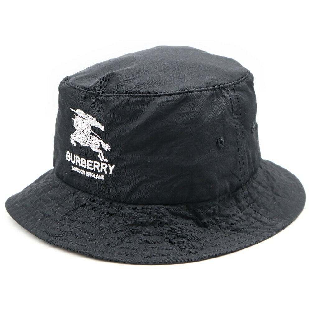 SUPREME(シュプリーム) サイズ:S/M ×BURBERRY 22SS Crusher Hat バーバリー クラッシャー フロントロゴ刺繍 バケットハット...