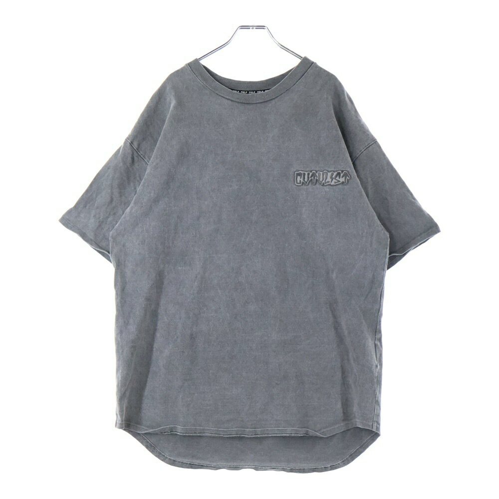 cvtvlist(カタリスト) サイズ:1 T-Shirt ロゴ刺繍 半袖Tシャツ グレー【中古】【程度B】【カラーグレー】【取扱店舗BRING渋谷ANNEX店】