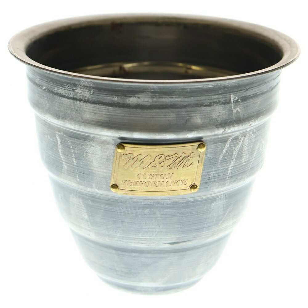 m&m(エムアンドエム) サイズ:S ×MASSES POT TYPE 1 - Chrysails STEEL / SMALL マシス クリサリス 鉄鉢 ポット シルバー【中古】【程度A】【カラーシルバー】【オンライン限定商品】