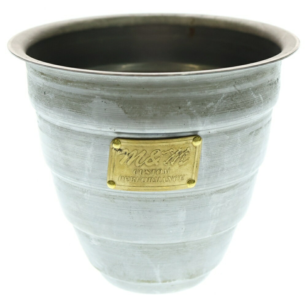 m&m(エムアンドエム) サイズ:S ×MASSES POT TYPE 1 - Chrysails STEEL / SMALL マシス クリサリス 鉄鉢 ポット シルバー【中古】【程度A】【カラーシルバー】【オンライン限定商品】(4)