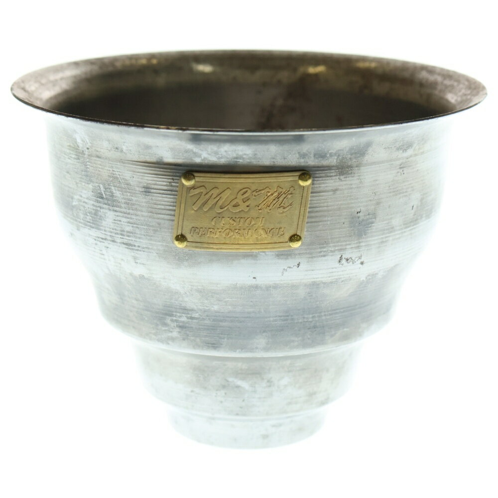 m&m(エムアンドエム) サイズ:S ×MASSES POT TYPE 5 - Conch STEEL / SMALL マシス コンク 鉄鉢 ポット シルバー【中古】【程度A】【カラーシルバー】【オンライン限定商品】