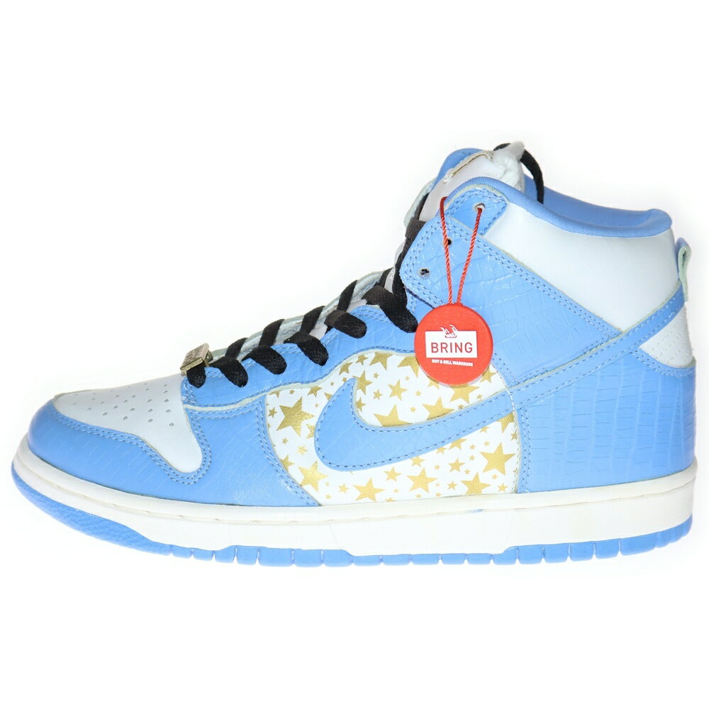 NIKE SB(ナイキエスビー) サイズ:27.0cm 03SS ×SUPREME DUNK HIGH PRO SB 307385-141 シュプリーム ダンク...