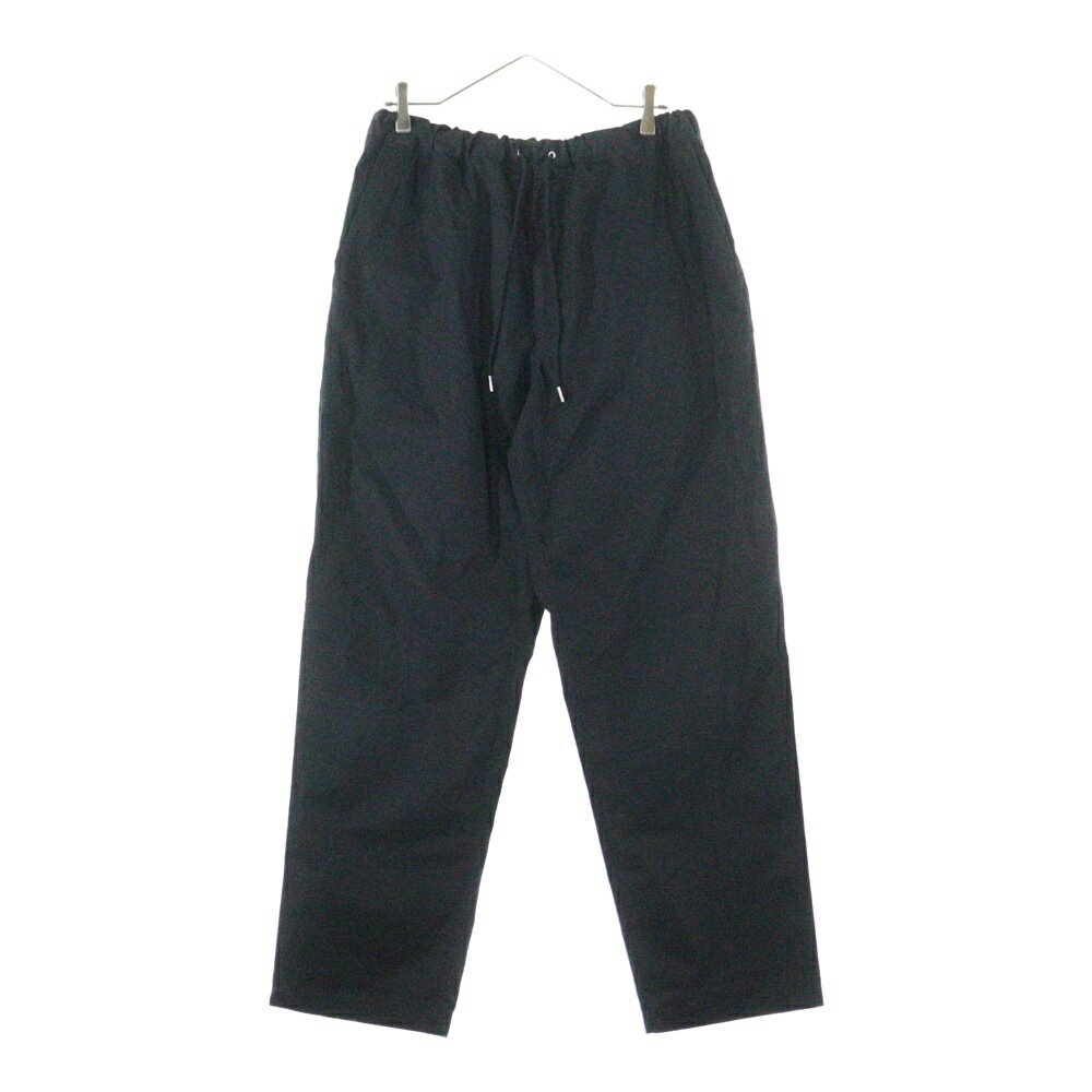 TAKAHIROMIYASHITA The SoloIst.(タカヒロミヤシタザソロイスト) サイズ:50 25SS Easy Pants Type 01 イージーパンツタイプ01 ドローストリングコットンイージーパンツ sp.0004aSS25 ブラック【中古】【程度A】【カラーブラック】【取扱店舗BRING渋谷ANNEX店】