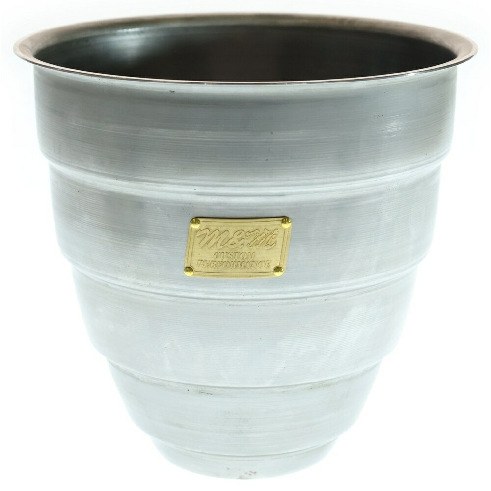 m&m(エムアンドエム) サイズ:M ×MASSES POT TYPE 1 - Chrysails STEEL / MEDIUM マシス クリサリス 鉄鉢 ポット シルバー【中古】【程度A】【カラーシルバー】【オンライン限定商品】(4)