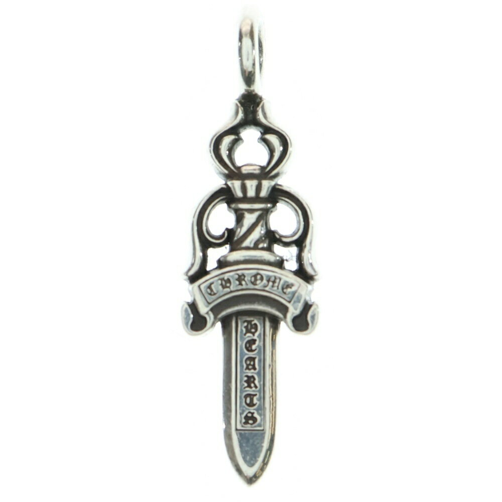 CHROME HEARTS(クロムハーツ) DOUBLE DAGGER ダブルダガーペンダントトップ シルバー BCA251【中古】【程度B】【カラーシルバー】【取扱店舗OneStyle原宿店】