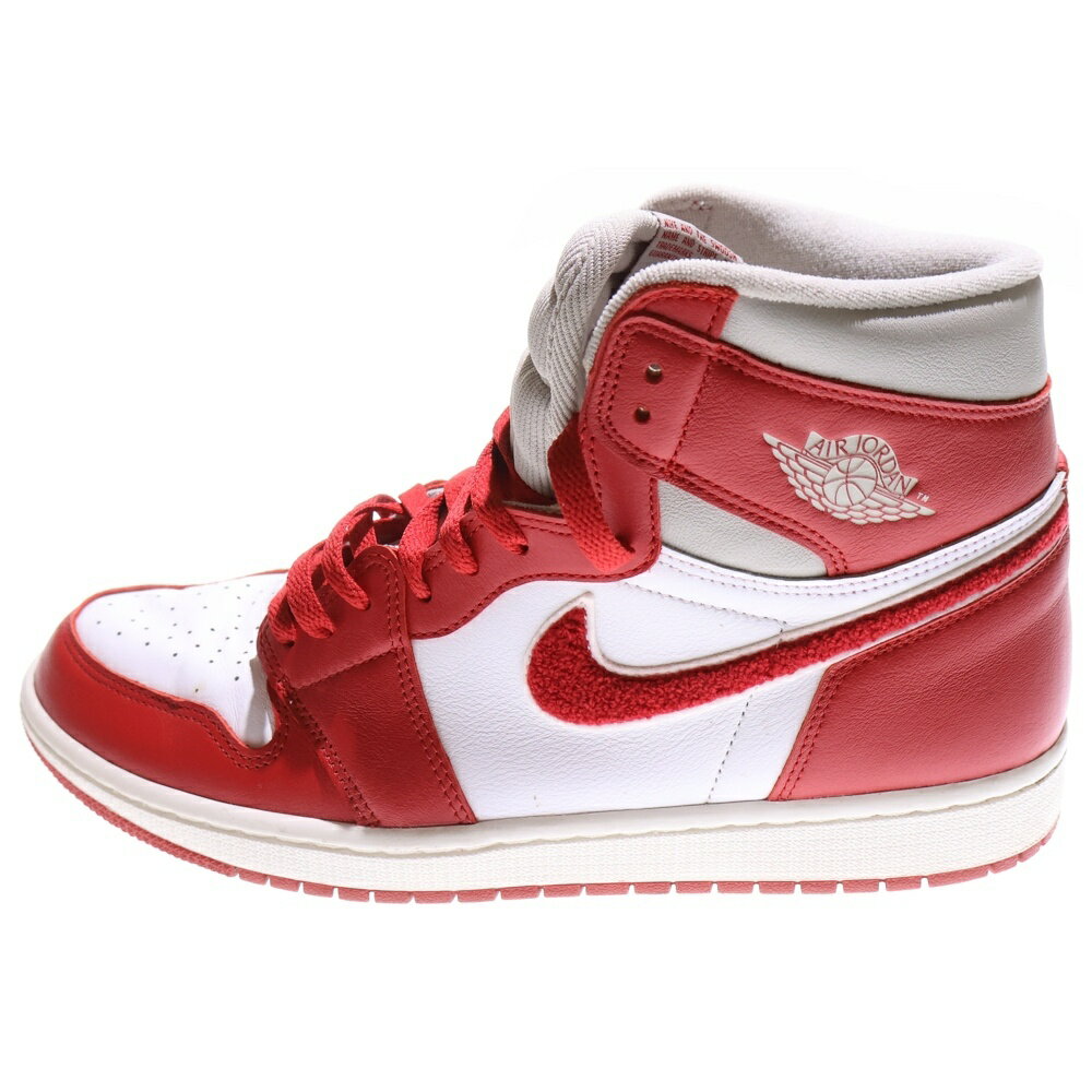 NIKE(ナイキ) サイズ:29.0cm WMNS AIR JORDAN1 RETRO HIGH OG DJ4891-061 ウィメンズ エアジョーダン1 レトロ ハイカットスニーカー レッド US12/29cm【中古】【程度B】【カラーレッド】【取扱店舗BRING THRIFT CLOSET 幕張店】(4)