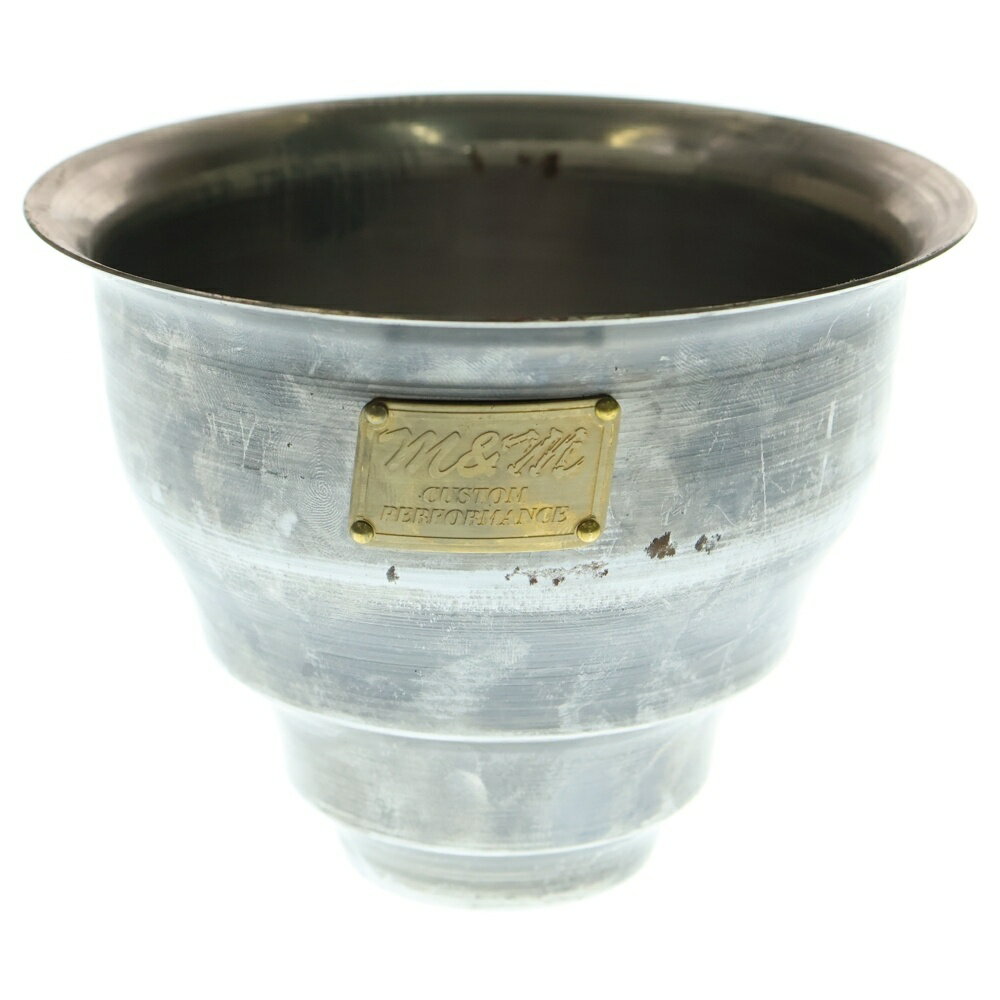 m&m(エムアンドエム) サイズ:S ×MASSES POT TYPE 5 - Conch STEEL / SMALL マシス コンク 鉄鉢 ポット シルバー【中古】【程度A】【カラーシルバー】【オンライン限定商品】