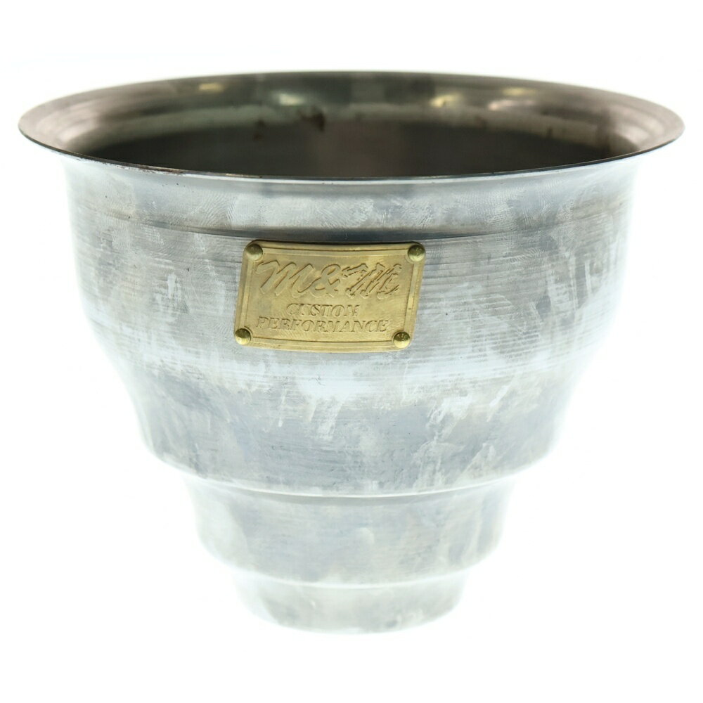 m&m(エムアンドエム) サイズ:S ×MASSES POT TYPE 5 - Conch STEEL / SMALL マシス コンク 鉄鉢 ポット シルバー【中古】【程度A】【カラーシルバー】【オンライン限定商品】