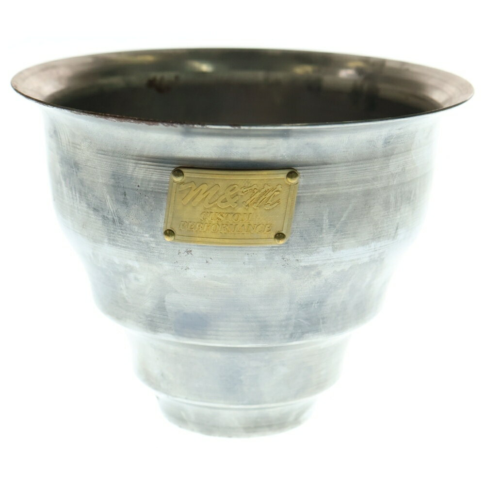 m&m(エムアンドエム) サイズ:S ×MASSES POT TYPE 5 - Conch STEEL / SMALL マシス コンク 鉄鉢 ポット シルバー【中古】【程度A】【カラーシルバー】【オンライン限定商品】