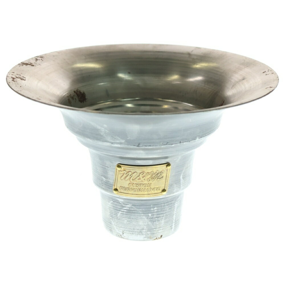 m&m(エムアンドエム) サイズ:S ×MASSES POT TYPE 2 - Shade STEEL / SMALL マシス シェード 鉄鉢 ポット シルバー【中古】【程度A】【カラーシルバー】【オンライン限定商品】