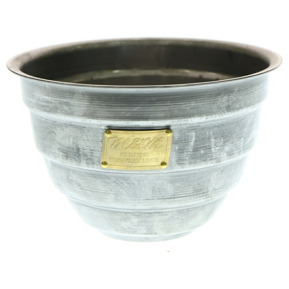 m&m(エムアンドエム) サイズ:M ×MASSES POT TYPE 4 - TERMIT STEEL / MEDIUM マシス ターミット 鉄鉢 ポット シルバー【中古】【程度A】【カラーシルバー】【オンライン限定商品】