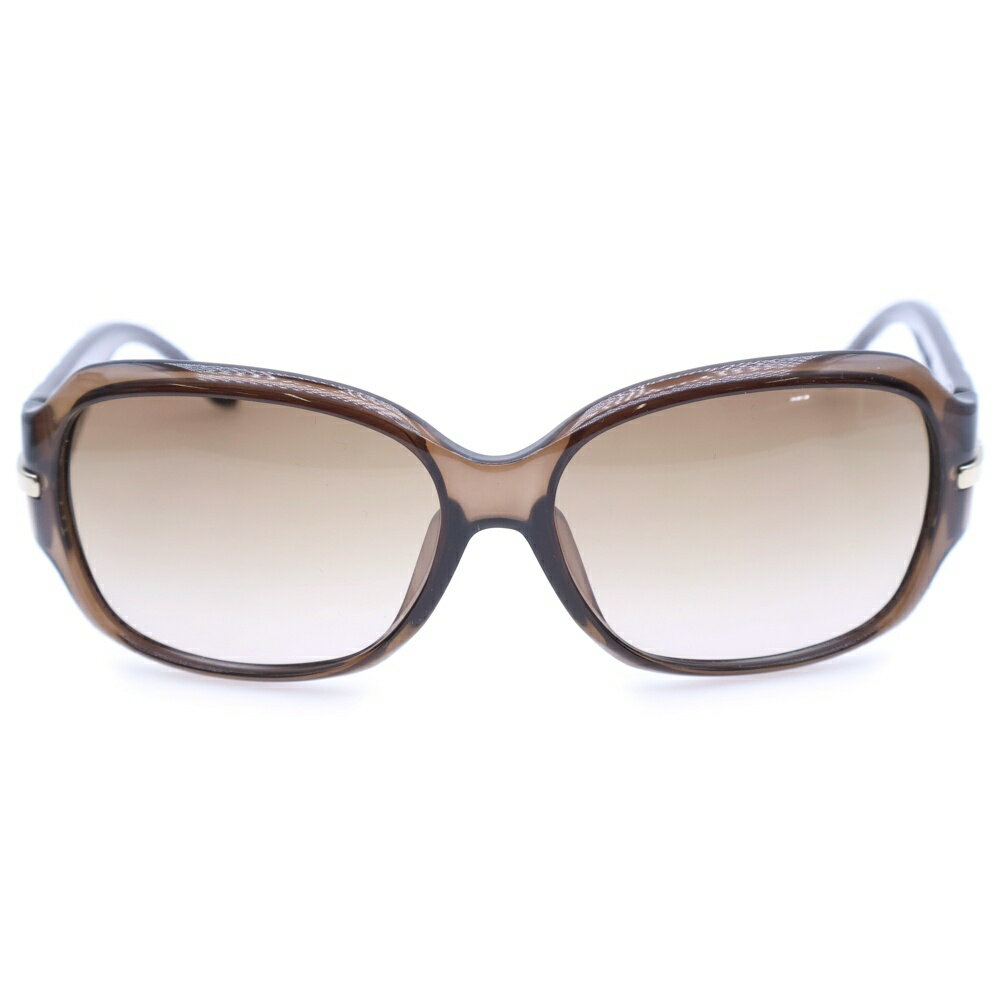 Christian Dior(クリスチャンディオール) サイズ:59□15 ロゴ サングラス スモークグラデーション ブラウン フレーム シルバー金具 19KJD【中古】【程度A】【カラーブラウン】【オンライン限定商品】