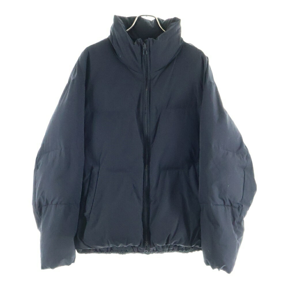 NO BRAND(ノーブランド) サイズ:L WYM LINDAM MINIMAL HEAT FIBER PADDED JACKET jk-459 ジップアップパデッドジャケット ブラック【中古】【程度B】【カラーブラック】【オンライン限定商品】