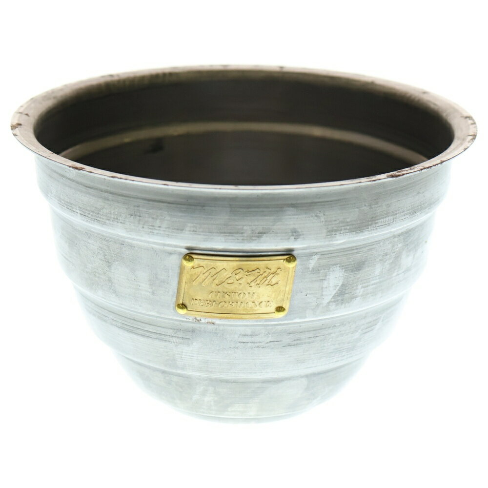 m&m(エムアンドエム) サイズ:M ×MASSES POT TYPE 4 - TERMIT STEEL / MEDIUM マシス ターミット 鉄鉢 ポット シルバー【中古】【程度A】【カラーシルバー】【オンライン限定商品】