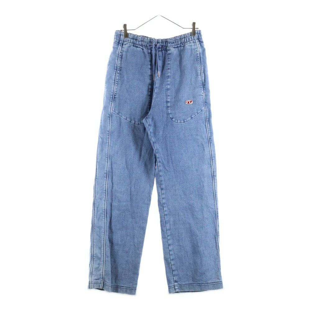 DIESEL(ディーゼル) サイズ:S D-MARTIANS-NE SWEAT JEANS Dロゴ デニム ジョグパンツ インディゴ A03924【中古】【程度A】【カラーブルー】【取扱店舗BRING THRIFT CLOSET 幕張店】