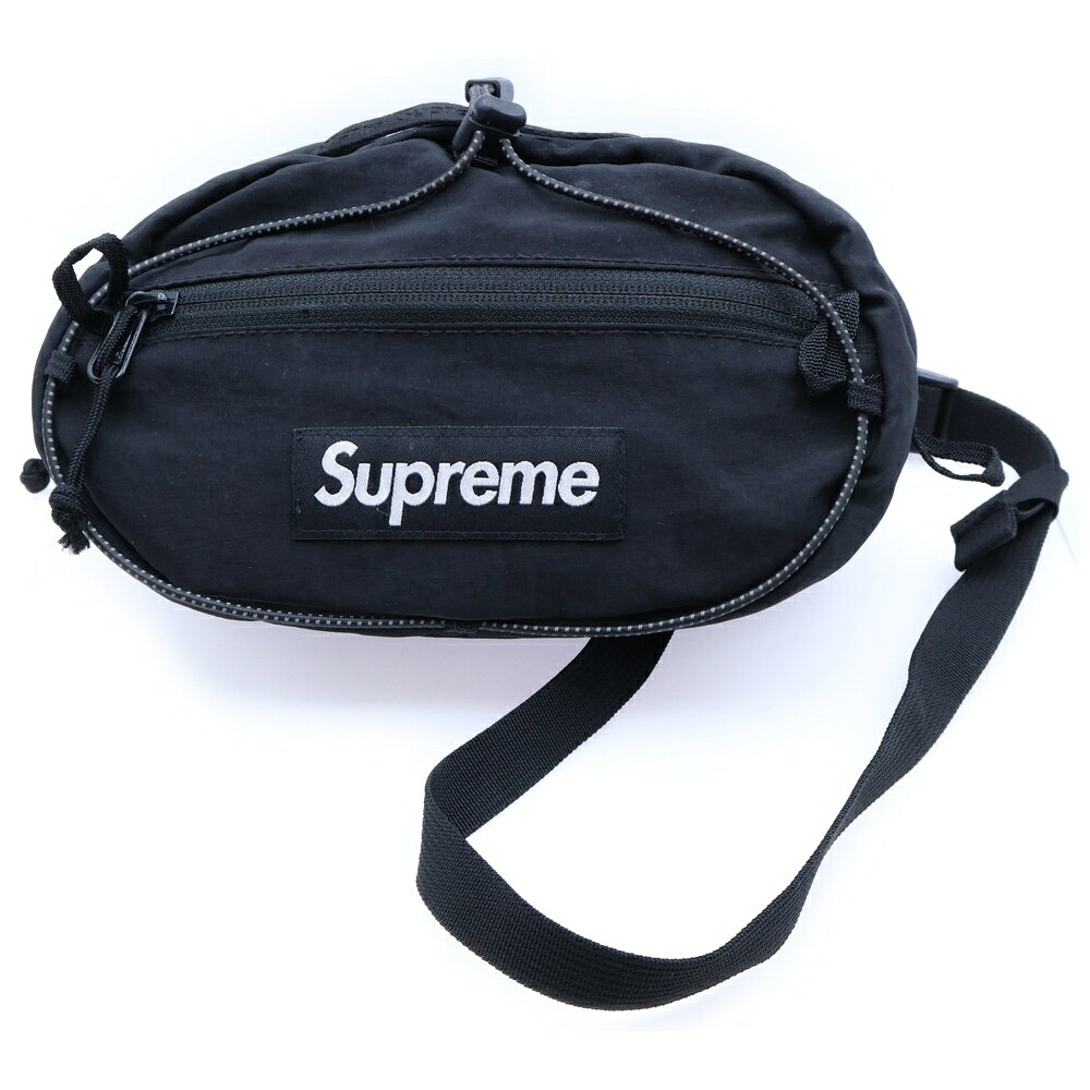 SUPREME(シュプリーム) 20AW Waist Bag ボックスロゴ ウエストバッグ ブラック【中古】【程度B】【カラーブラック】【取扱店舗BRING THRIFT CLOSET 幕張店】