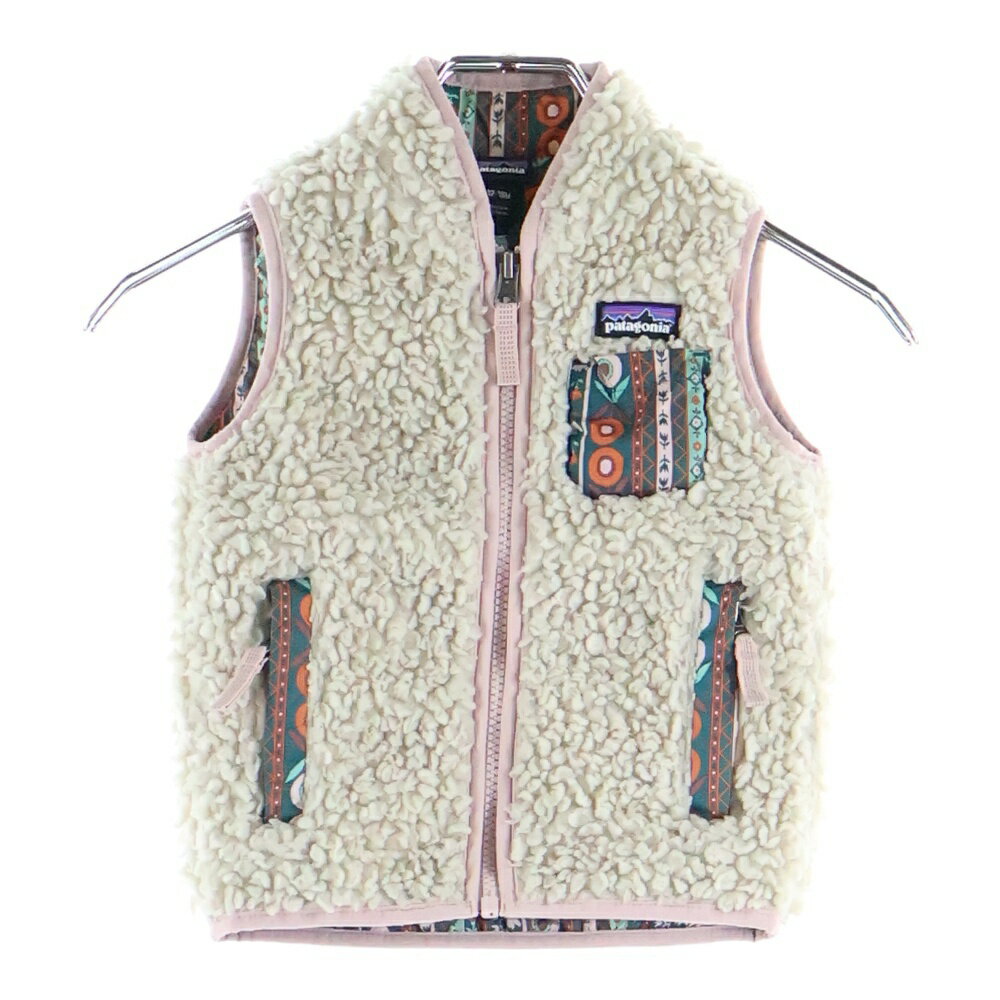 PATAGONIA(パタゴニア) サイズ:12‐18 21AW BABY RETRO X VEST 3T ジップアップボアベスト STY61035FA21..