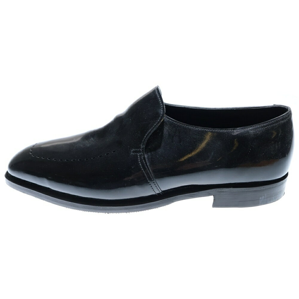 JOHN LOBB(ジョンロブ) サイズ:7 JIVE ジャイブ パテントレザー ローカット ドレスシューズ スリッポン..