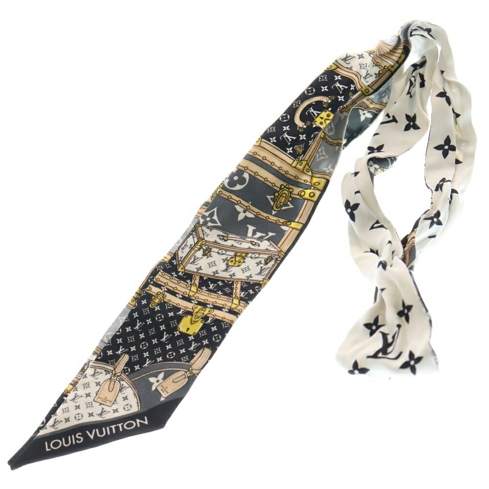 LOUIS VUITTON(ルイヴィトン) サイズ:- バンドー BB レッツ ゴー スカーフ ブラック M76442【中古】【..