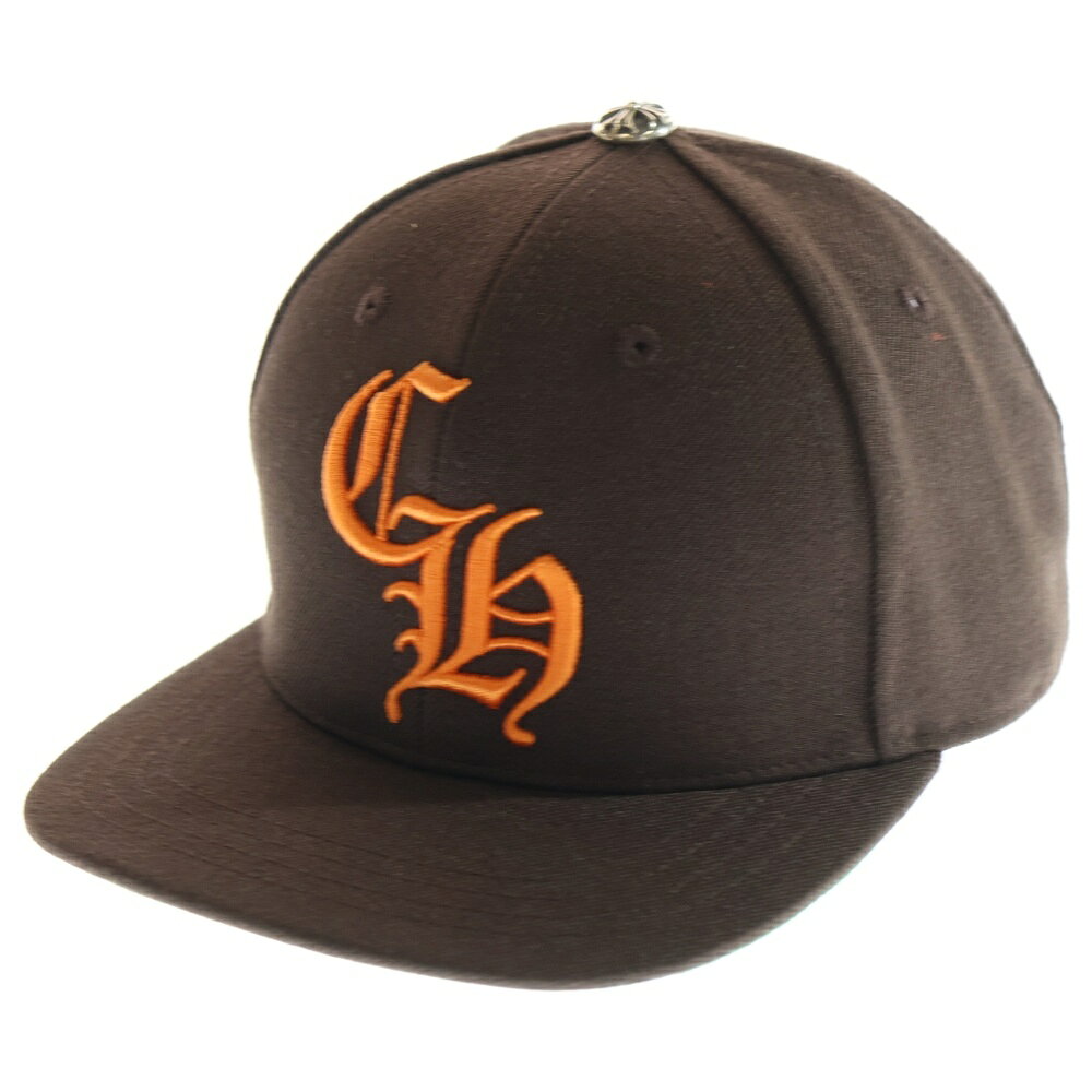 CHROME HEARTS(クロムハーツ) サイズ:OS CH刺繍ベースボールキャップ 6 PANEL ON FIELD BSBL CAP ブラ..