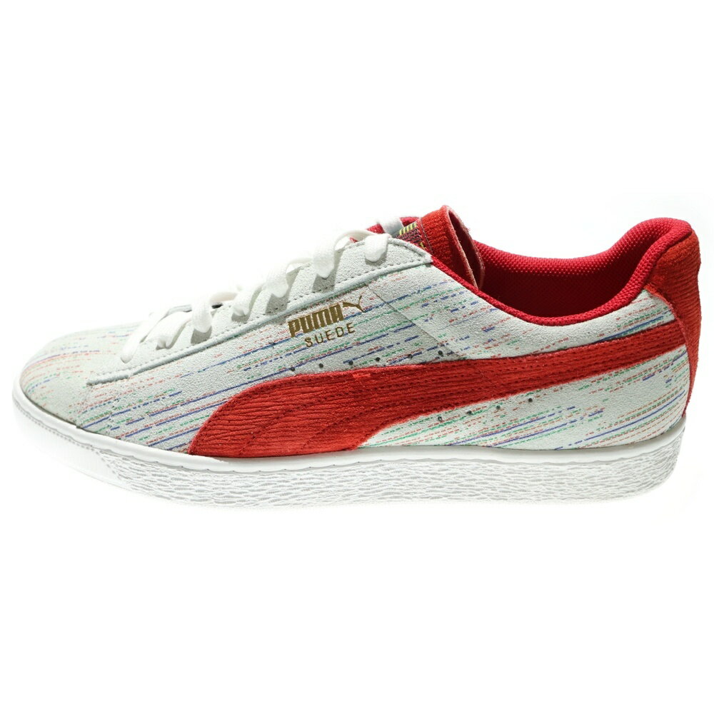 PUMA(プーマ) サイズ:27.0cm SUEDE CLASSIC MIJ SPECTRA スウェード クラシック ローカットスニーカー レッド/ホワイト US9/27cm 384170-01【新古品/中古】【程度S】【カラーレッド】【オンライン限定商品】