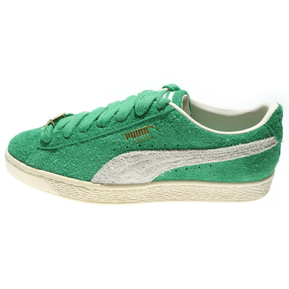 PUMA(プーマ) サイズ:26.5cm SUEDE FAT LACE スウェード ファットレース ローカットスニーカー グリーン US8.5/26.5cm 393167-02【新古品/中古】【程度S】【カラーグリーン】【オンライン限定商品】